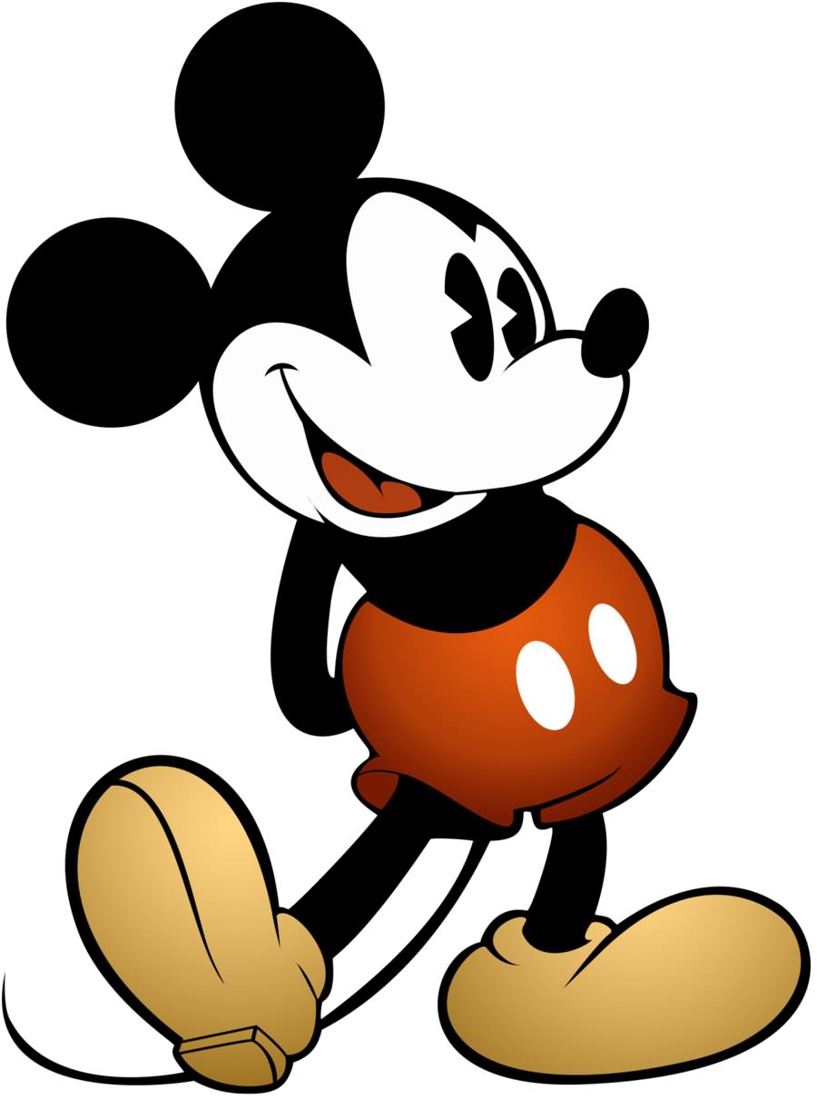 900x1211 Black And White Mickey Mouse Tattoo Design Idea