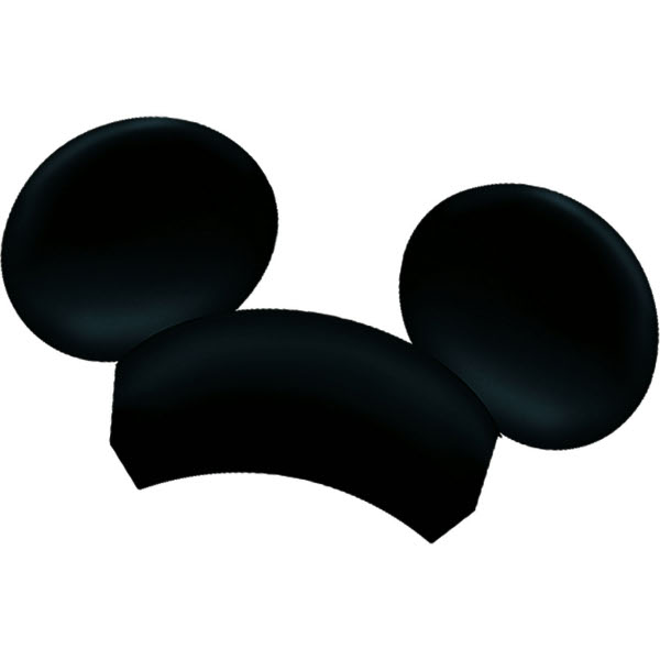 600x600 Mickey Mouse Ears Clip Art