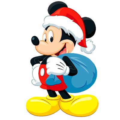 400x400 Merry Christmas Clipart Mickey Mouse