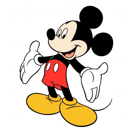 425x425 Mickey Mouse 2 Logo Vector Art