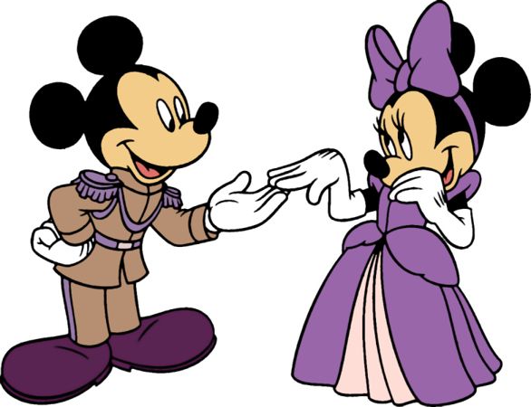 586x450 Mickey Mouse Wedding Clipart