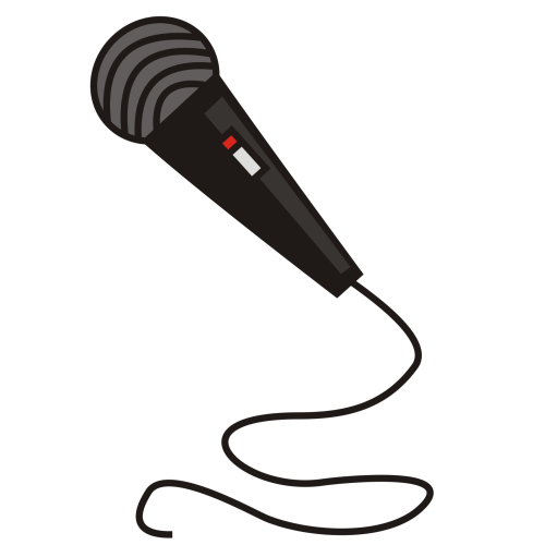 500x500 Microphone Clip Art Free Clipart Images 4