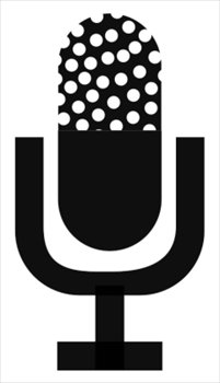 201x350 Free Old Microphone Clipart