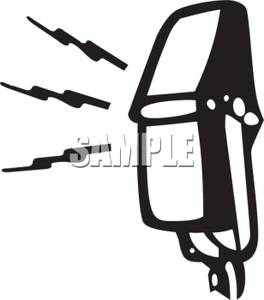 264x300 Image Black And White Microphone With Sound Lines