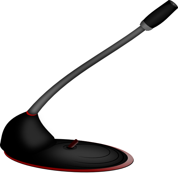 600x598 Microphone Clip Art