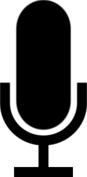 294x596 Microphone Icon Clip Art Free Vector In Open Office Drawing Svg