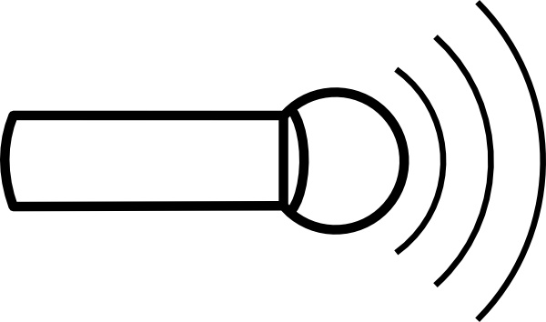 600x354 Microphone Clip Art 8