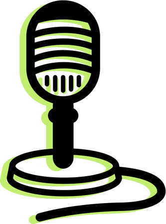 333x450 Microphone Clipart Old Fashioned