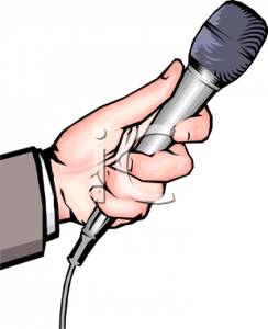 244x300 Hand Holding A Microphone