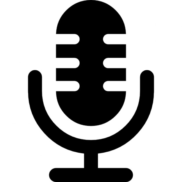 626x626 Microphone Voice Interface Symbol Icons Free Download