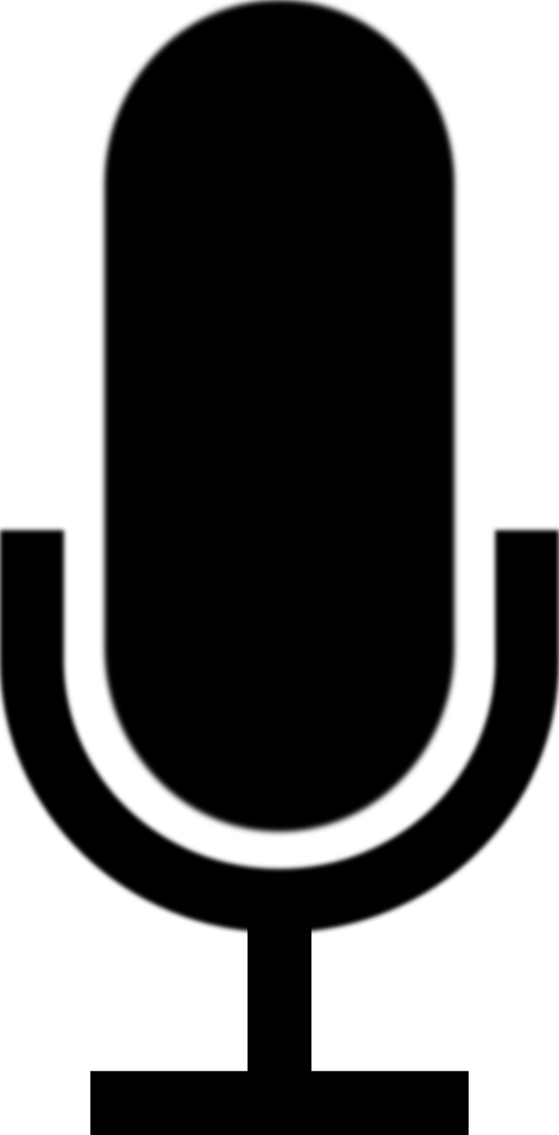 800x1622 Microphone Icon Png 34(K) Clipart Panda