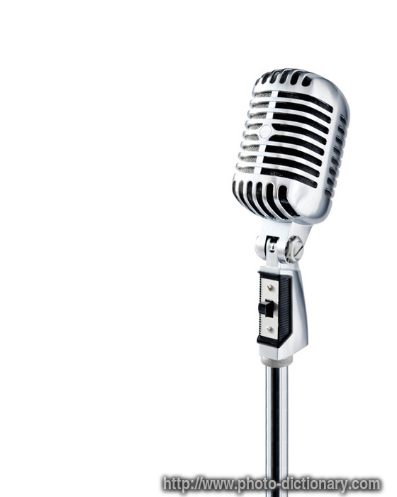 560x700 Microphone Clipart Old School