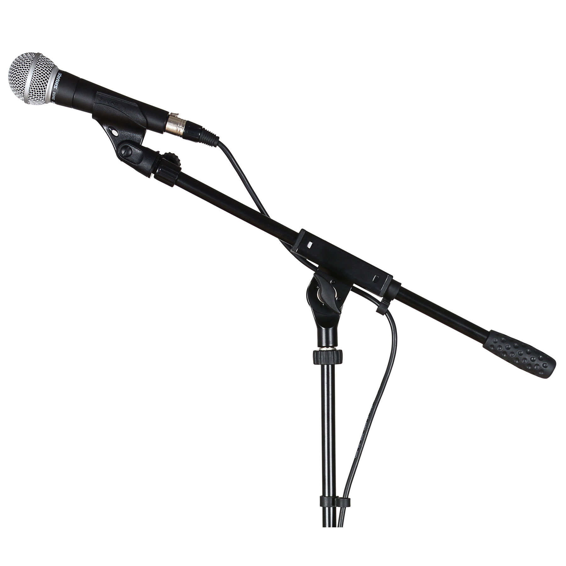 1800x1800 Shure Sm58 Microphone Bundle With Boom Stand And Cable