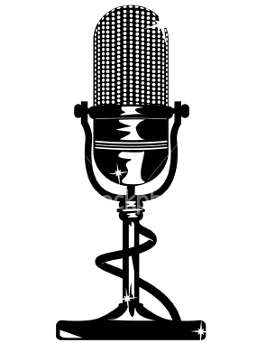 285x380 Microphone Vector