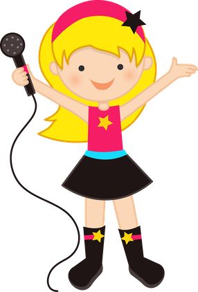 286x422 Microphone Clipart Rockstar