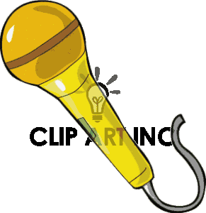 291x300 Microphone Clipart Yellow