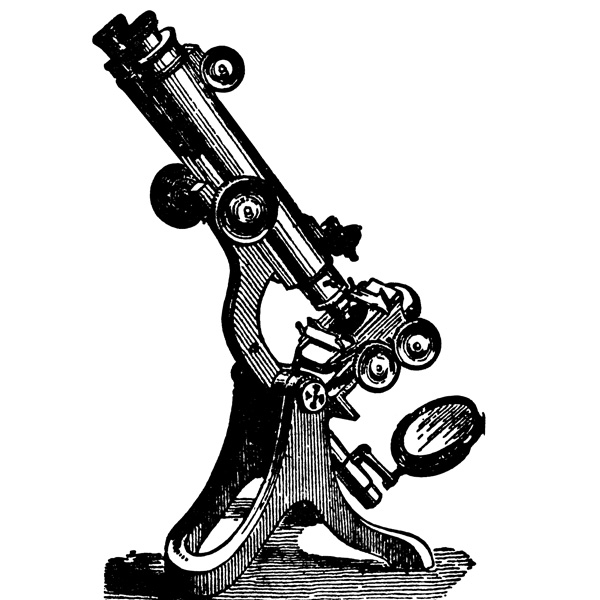 600x600 Vintage Microscope Clip Art Old Design Shop Blog