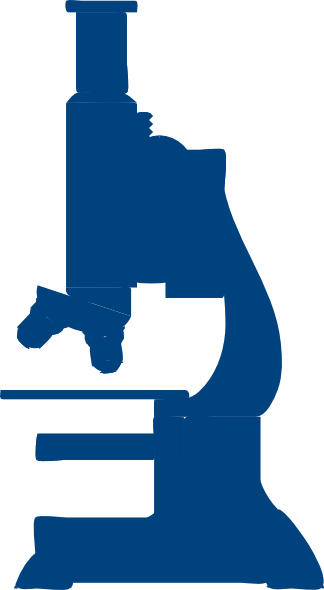 324x590 Blue Microscope Clip Art