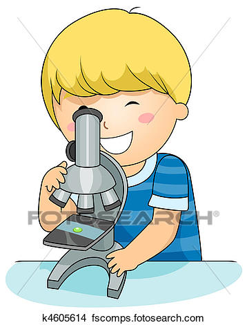 358x470 Drawings Of Microscope Kid K4605614
