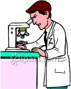 239x300 Doctor Or Lab Technician Looking Into A Microscope Royalty Free