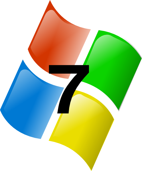 498x597 Windows 7 Clip Art