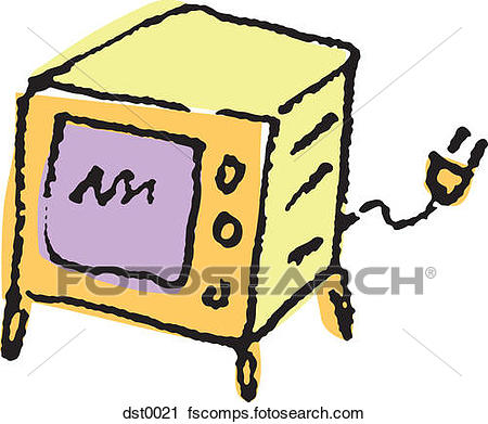 450x391 Clipart Of A Microwave Dst0021