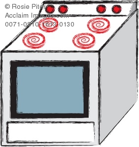 282x300 Oven Stove Clipart