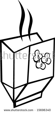 231x470 Popcorn Clipart Microwave Popcorn