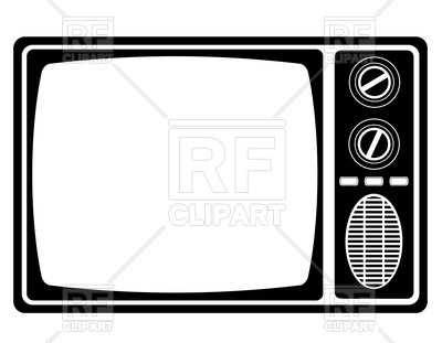 400x311 Retro Tv Set