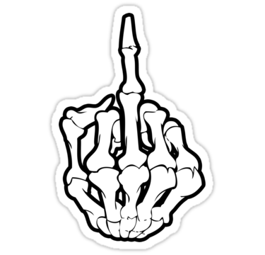 375x360 Middle Finger Drawing