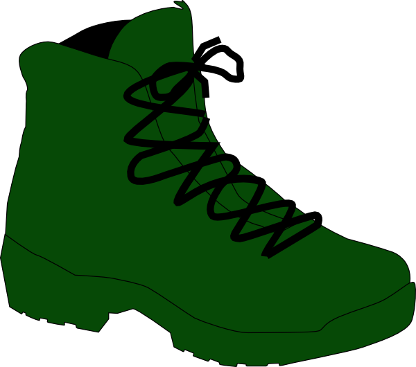 600x530 Army Boot Clip Art