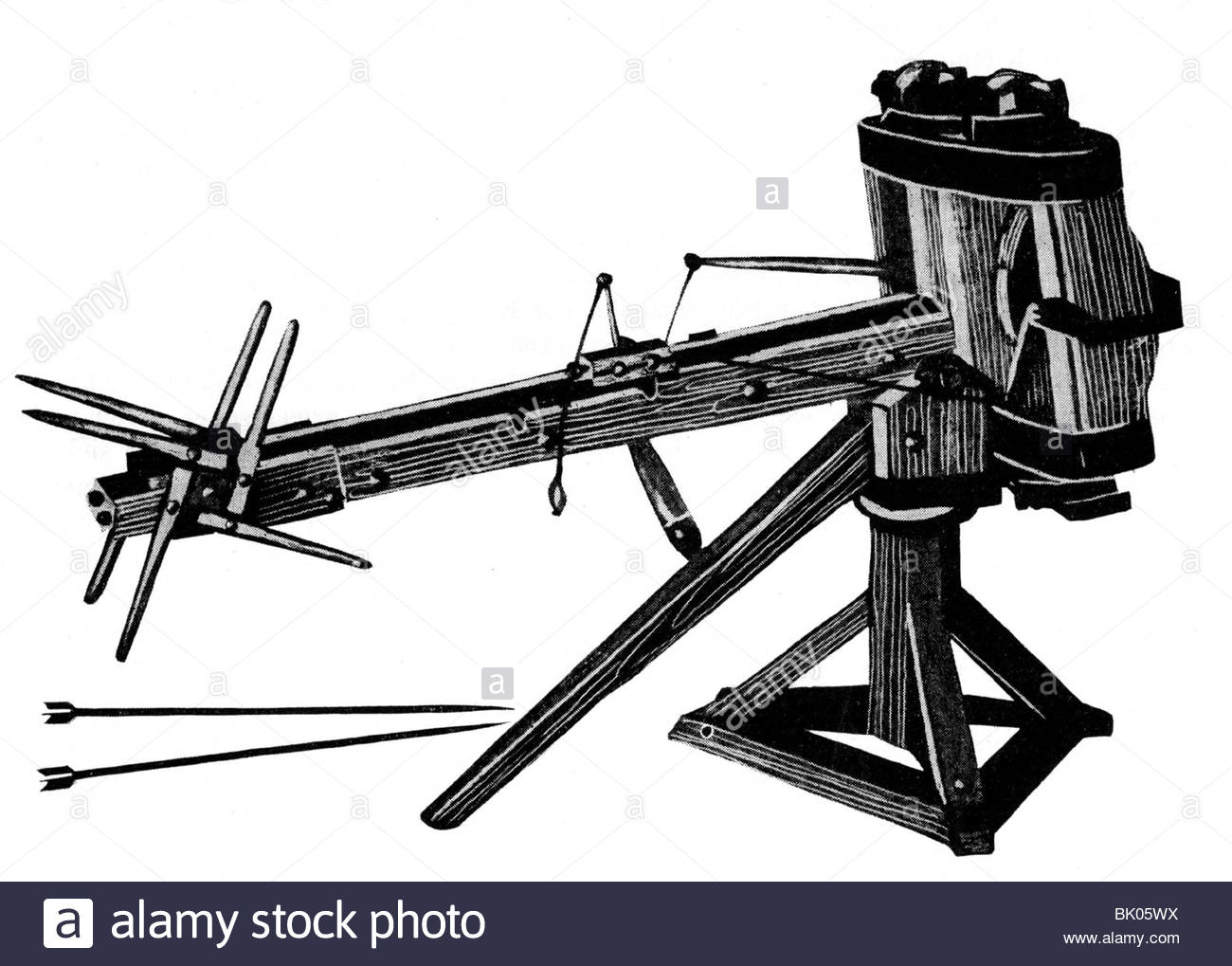 1300x1019 Military, Ancient World, Guns, Ballista (Skeins), Reconstruction