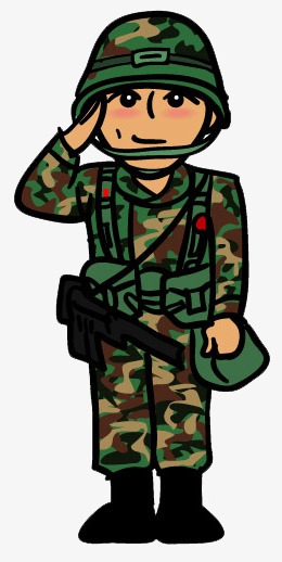 260x518 Soldiers Salute, Military Training, Camouflage, Soldier Png Image