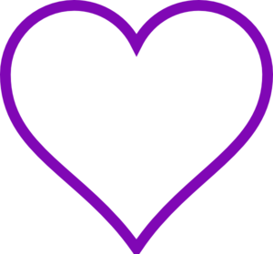 300x279 Purple Heart Clipart