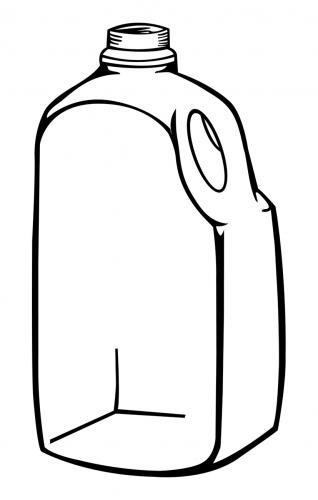 318x500 Milk Jug Clipart Plastic Container