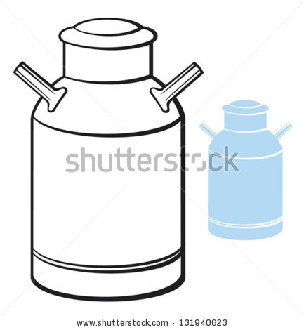 433x470 Milk Jug Clipart Milk Can
