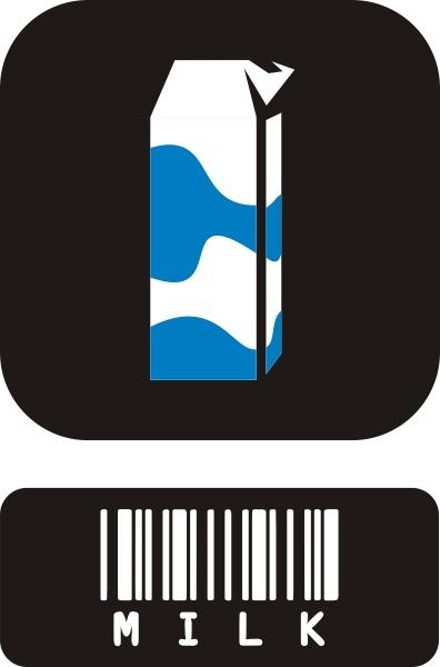 396x600 Milk Carton Clip Art Free Vector In Open Office Drawing Svg ( Svg