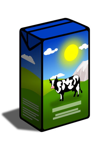 353x500 Milk Carton Public Domain Vectors