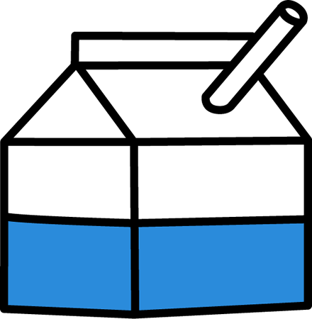 440x450 School Milk Clip Art