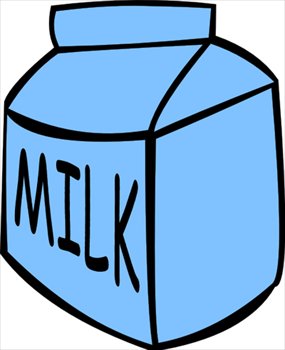 285x350 Milk Carton Clipart