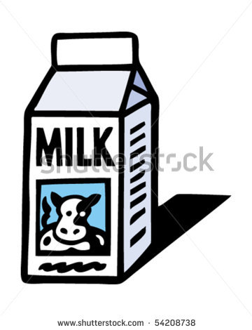 360x470 White Milk Cartons