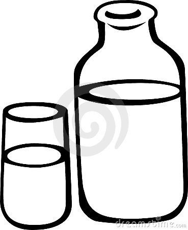369x450 Glass Milk Jug Clip Art