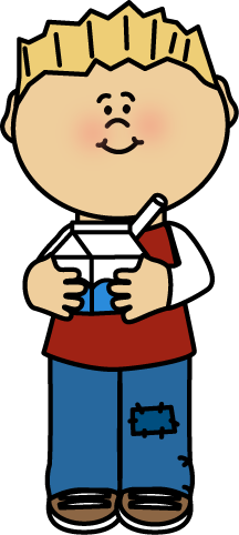 216x482 Kid Drinking Milk Clip Art