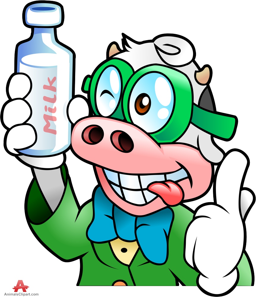 862x999 Milk Cartoon Clipart