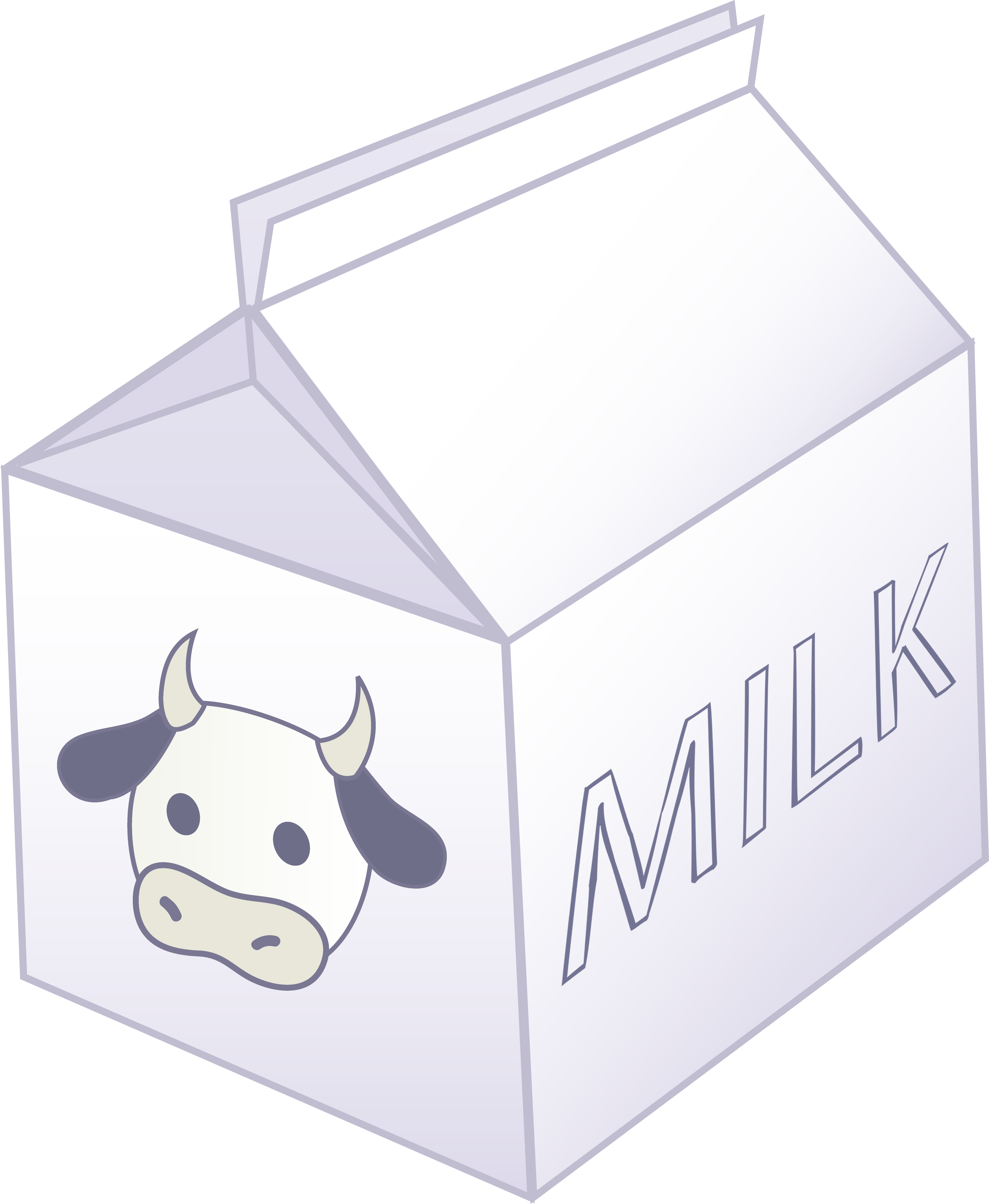3493x4251 Half Pint Carton Of Milk