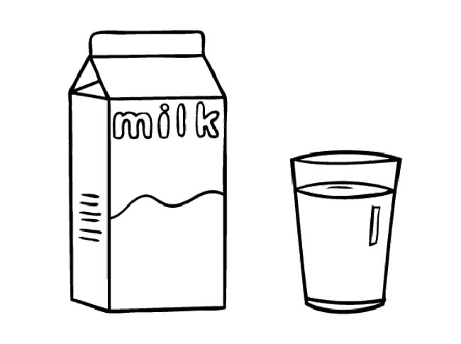 650x485 Glass Of Milk Clipart