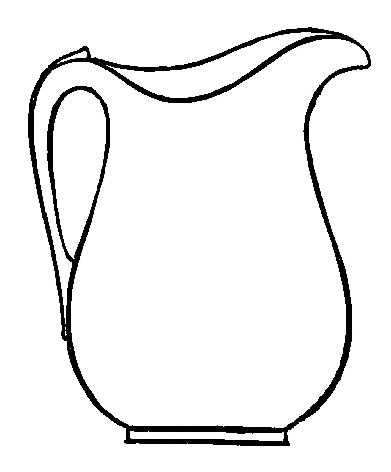 1316x1587 Milk Jug Clipart