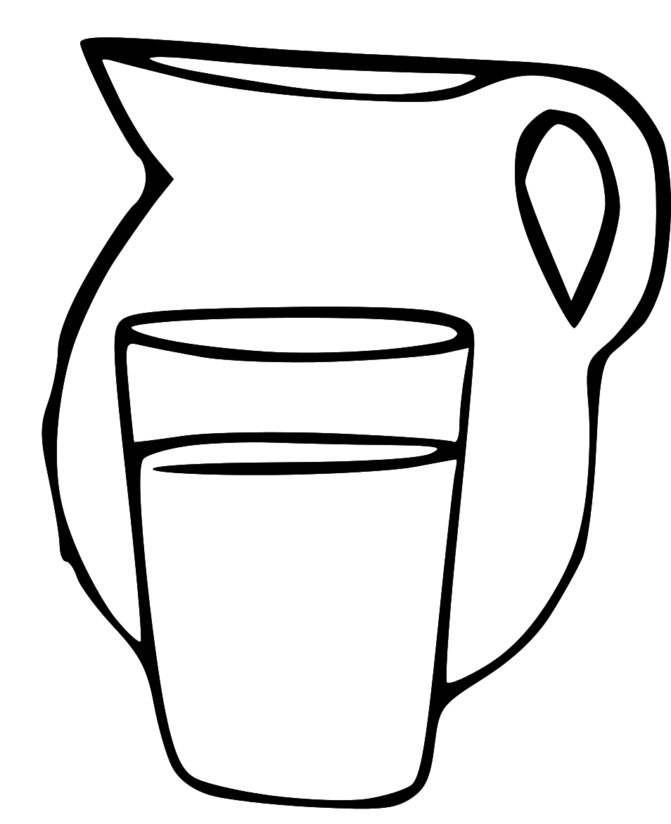 954x1172 Milk Jug Clipart Pitcher Water
