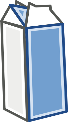 278x500 Vector Image Of Milk In Carton Public Domain Vectors