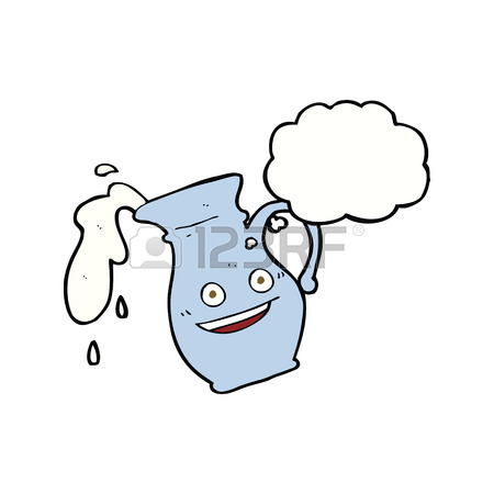 450x450 Cartoon Milk Jug With Speech Bubble Royalty Free Cliparts, Vectors